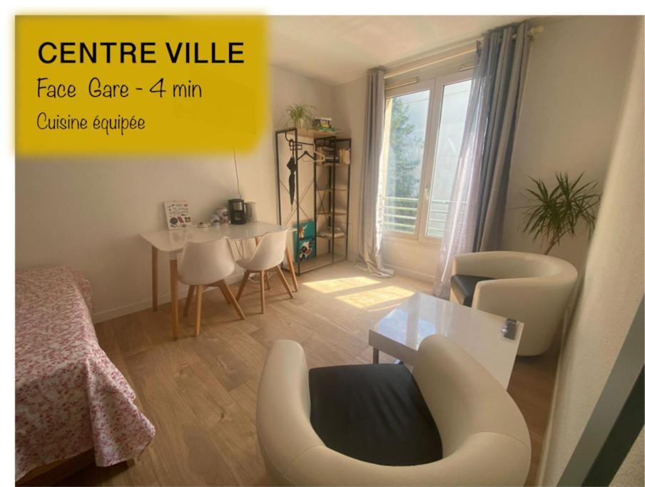 Appartement En Face De La Gare - Centre Ville Poitiers Exterior foto